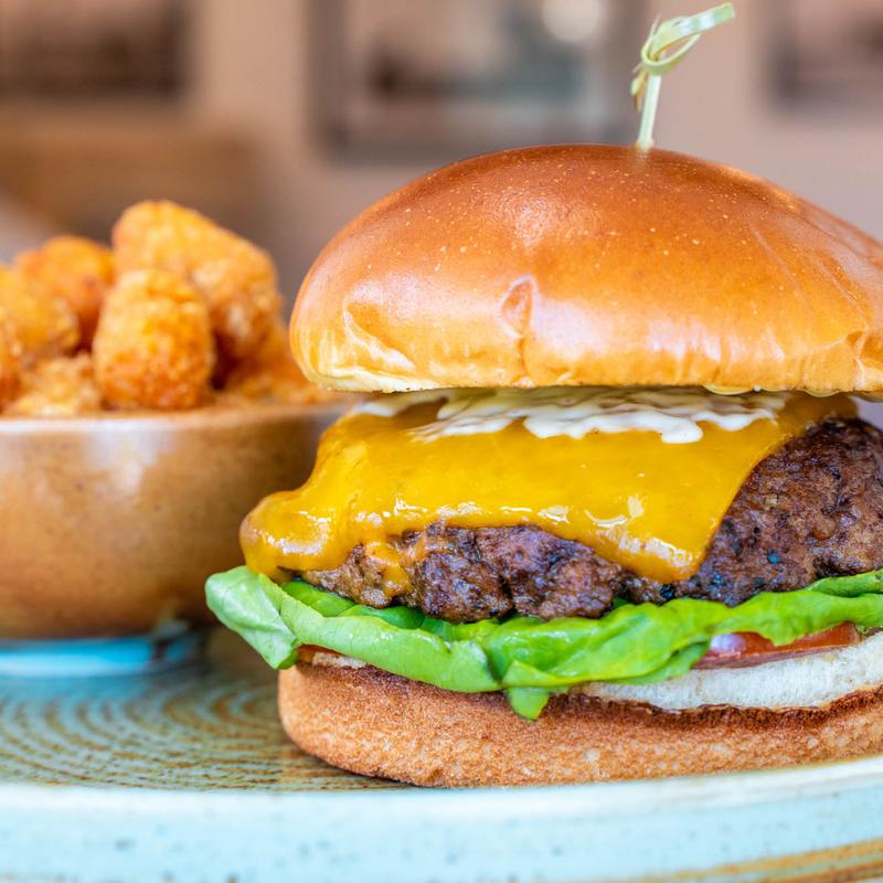 CB Burger.